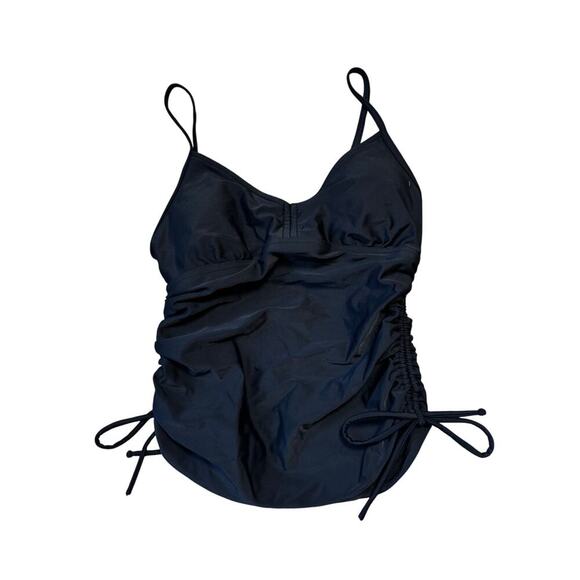 PRANA women's swim tankini top, size Small, Black - Picture 1 of 6